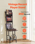 Record Player Stand, 5 Tiers Tall Vinyl Record with Charging Station & USB Ports, Turntable Stand w E415-DCJZJTM5CJGK5E43WV1