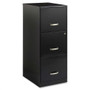 Black Metal 3-Drawer Vertical Filing Cabinet - Great for Home Office Q280-OFDB51984851
