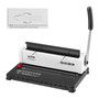 Coil Spiral Binding Machine, Manual Book Maker 34-Holes Binding 120 Sheets, Punch Binder Adjustable E415-ZDJ20TQSSD32IJ2STV0
