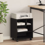 Printer Stand Black Oak 41 x 32 x 48 cm Engineered wood A949-862281