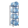 4 Tiers Water Jug Holder, 5 Gallon Water Bottle Holder, Single Row Water Bottle Rack for 4 Bottles, E415-5JLTZSSTSTZCF6NSEV0