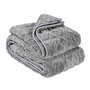 Weighted Blanket, 20 lbs, 60 x 80 in Queen Size, Sherpa Fleece Heavy Blanket with Glass Beads, Soft E415-JZMTYGRTHRT2DXUNJ001V0