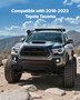Front Bumper Compatible with 2016-2023 Toyota Tacoma (Excluding Tacoma TRD/Tacoma TRD Sport), Picku E415-QCQBXG1623TO0CEMI001V0