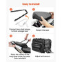 Motorcycle Tail Bag, 40-60 L Expandable Motorcycle Rear Seat Bag with Waterproof Rain Cover, Foldab E415-CWBBL4060L00QEF88003V0