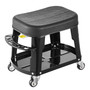 Mechanic Stool, 300 lbs Capacity Garage Seat/Work Stool with Wheels, 360?° Swivel Rolling Workshop  E415-DGNADDJLGDBKR6PVDV0