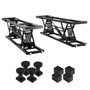 Car Lift, 7,000 LBS Capacity Portable Car Lift, with Extended-Length Plates, 26.8" Max. Height, Hea E415-QCSJJZG7000LB9KL9V1
