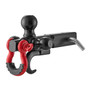 Trailer Hitch, Tri-Ball Mount with Hook & D-ring, Trailer Ball Size 1-7/8", 2" & 2-5/16", Fit 2-Inc E415-SQTDHKDGQJTCVEILYV0