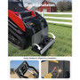 1/4 in Skid Steer Mount Plate with 2" Receiver Hitch, Universal Quick Attach Mount Plate, 1500lbs C E415-XHYZZJLJBKSAWEPHW001V0