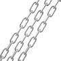 Proof Coil Chain, 1/8" x 100', 330 lbs Safe Working Load, Zinc Plated Proof Tested Coil Chain with  E415-WGAQLTG100FTIL54QV0