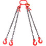 Chain Sling, 5/16 inch x 5 ft Lifting Chains with Hooks, G80 Engine Chain Hoist Lifts, 11000 lbs/5  E415-DGDLJZMGFHZYJ5B2UV0