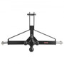 3 Point Trailer Hitch with 2 in Receiver, 3pt Quick Hitch Attachment, Heavy Duty Tractor Tow Drawba E415-ASJXJSQDKSXTJ54AM001V0