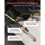 Wheel Chock Tie-Down Kit, Tire-Style Tow Dolly Strap, Car Tie Down Kit with Heavy-Duty Hook, Break  E415-CLJGTJ2LTXZXN7NFW001V0
