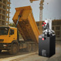 10 Quart Hydraulic Power Unit, Single Acting Dump Trailer Pump, 3200 PSI Max Relief Pressure & 0.91 E415-12VDZYFXJSYXU2WWW001V9