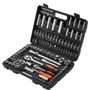 Socket Set, 108 Pieces, 1/4 & 1/2 inch Drive Socket and Ratchet Set, Metric Size from 4 to 32 mm, M E415-TTJLBSZJTTPTY8HPF001V0