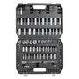 Socket Set, 1/4" and 3/8" Drive Socket and Ratchet Set, 6-Point Socket Opening, 106 Pcs Tool Set SA E415-TTZ1061438SAEO0LVV0