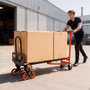 3 in 1 Industrial Convertible Stair Climbing Cart, 770 lbs Max Load, Folding Hand Truck Dolly with