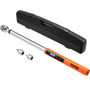 Digital Torque Wrench, 1/2" Drive Electronic Torque Wrench, Torque Wrench Kit 25-250ft.lb/34-340n.m E415-SXSNLBSSSZNSZ12X5V0