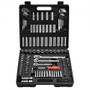 Socket Set, 149 Pieces, 3/8 & 1/4 & 1/2 inch Drive Socket and Ratchet Set, SAE and Metric, Deep and E415-TTJLBSZJTTPTJ8B7S001V0