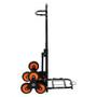 Stair Climbing Cart, 220 lbs Stair-Climbing Capacity, Heavy-Duty Folding Trolley Cart with Telescop E415-ZXTCSPLCLSKH7RCTY001V0