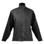 Flame Resistant Welding Jacket, Heavy Duty Split Cowhide Leather Sleeves + 9 oz. FR Pure Cotton Bod