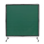 Welding Screen with Frame, 6' x 6' Welding Curtain Screen, Flame-Resistant Vinyl Welding Protection E415-DMSHJPF6X6YC3B64MV0