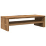 Monitor Stand Artisian Oak 21.3x8.7x5.9" Engineered Wood A949-854777
