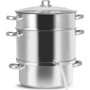 11 Quart Stainless Steel Steamer / Fruit Vegetable Juicer Q280-FRVR1489
