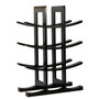 12-Bottle Wine Rack in Dark Espresso Finish Bamboo Q280-BIRHE2153