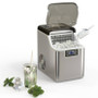 Countertop Home Electric Ice Machine with Scoop - Water Bottle Not Included Q280-TEPGD9836275