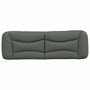 Headboard Cushion Dark Grey 100% polyester Standard A949-3207688