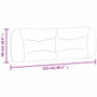 Headboard Cushion Dark Grey 100% polyester Standard A949-3207688
