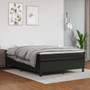 Bed Frame Black Faux Leather, Plywood, Engineered Wood Queen A949-3121077