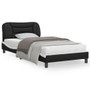 Bed Frame Black and White A949-3208035
