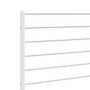 Headboard White Steel King Tough Headboard Rectangular A949-352404