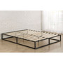 Twin size 10-inch Low Profile Modern Metal Platform Bed Frame with Wooden Slats Q280-TBXPLU9574841