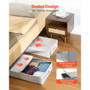 Under Bed Storage with Lids, 31.7 x 15.9 x 6.1 Inch, 48L Large Underbed Clothes Storage Containers, E415-CDCWFBFMBWL24ZZRA001V0