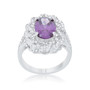 Amethyst Oval Classic Ring R599-R08449R-C20