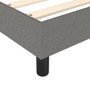 Bed Frame Dark Grey Fabric (100% polyester), plywood, engineered wood A949-3120561
