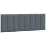 Headboard Cushion Dark grey Velvet (100% polyester) 54 in A949-374667