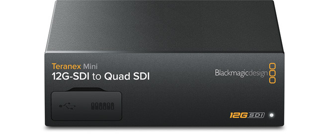 【美品】BlackMagic 12G-SDI to Quad SDI Blackmagic Mini 12G-SDI to Quad SDI Converter - dmshdvideo.com