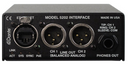  Model 5202 Dante® to Phones and Line Output Interface - Rear
