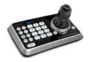 Compact PTZ Camera Controller
Joystick (4D) allows simultaneous control over Pan, Tilt, Zoom & Focus
128 Preset locations with smooth adjustable transition speeds
One touch control over Brightness, Back Light, Mirror/Flip, Freeze Capture
Full Duplex RS-232 & RS-422 Communication Interface
VISCA or PELCO setup available via RS422/RS232
Suitable for Marshall CV605, CV610, CV612, CV620, CV630
Compact Design - Dims 7.87"(L) x 4.72"(W) x 4.06")
12V DC (less then 2W)
0.5kg (1.1lb)

The VS-PTC-200 Compact PTZ Controller is designed and built to integrate seamlessly with Marshall CV605, CV610, CV612, CV620, CV630 and even the CV730 camera models. This PTZ controller will operate Pan, Tilt, Zoom, and Focus (4D) simultaneously with the joystick as well as adjustment control over Brightness, Preset/Recall locations, Flip and Mirror, Backlight Compensation, Freeze Frame, Manual Focus and other adjustments on the keypad buttons.