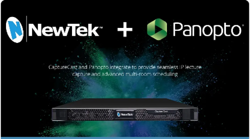 Vizrt and Panopto form a technical partnership with CaptureCast™