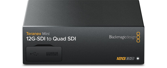 Blackmagic Mini 12G-SDI to Quad SDI Converter - dmshdvideo.com