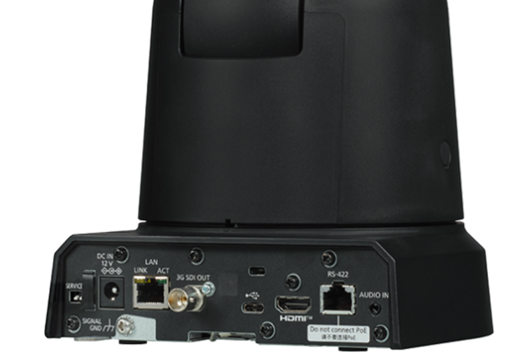 Panasonic UE50KPJ - 4K30 over HDMI, 1080p60 over SDI,  20X,  SDI/HDMI,  1/2.5" 4K MOS Sensor
