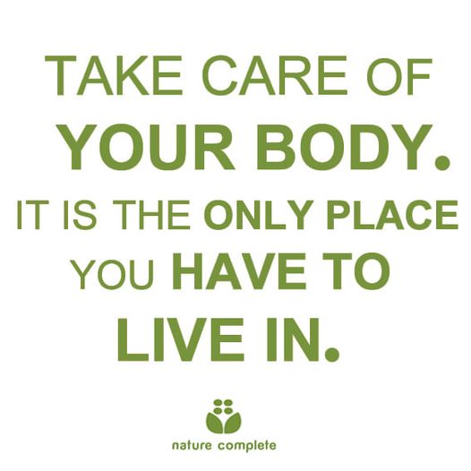 A health Quote to inspire and motivate you to live a healthier life.