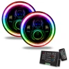 ORACLE Lighting 7" High Powered LED Headlights (Pair) - Black Bezel