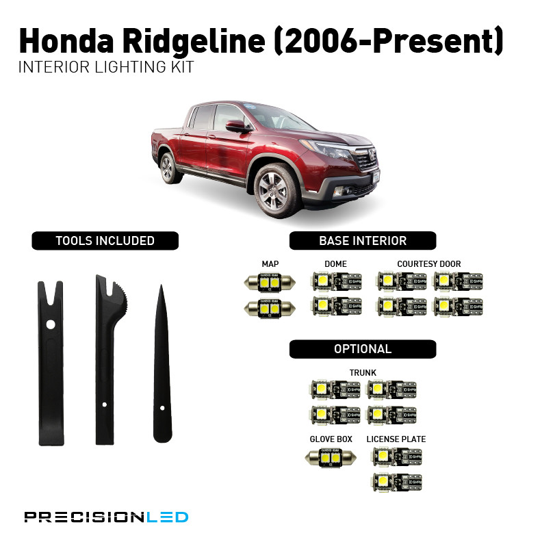 Honda Ridgeline LED Interior Package (2006-Present)