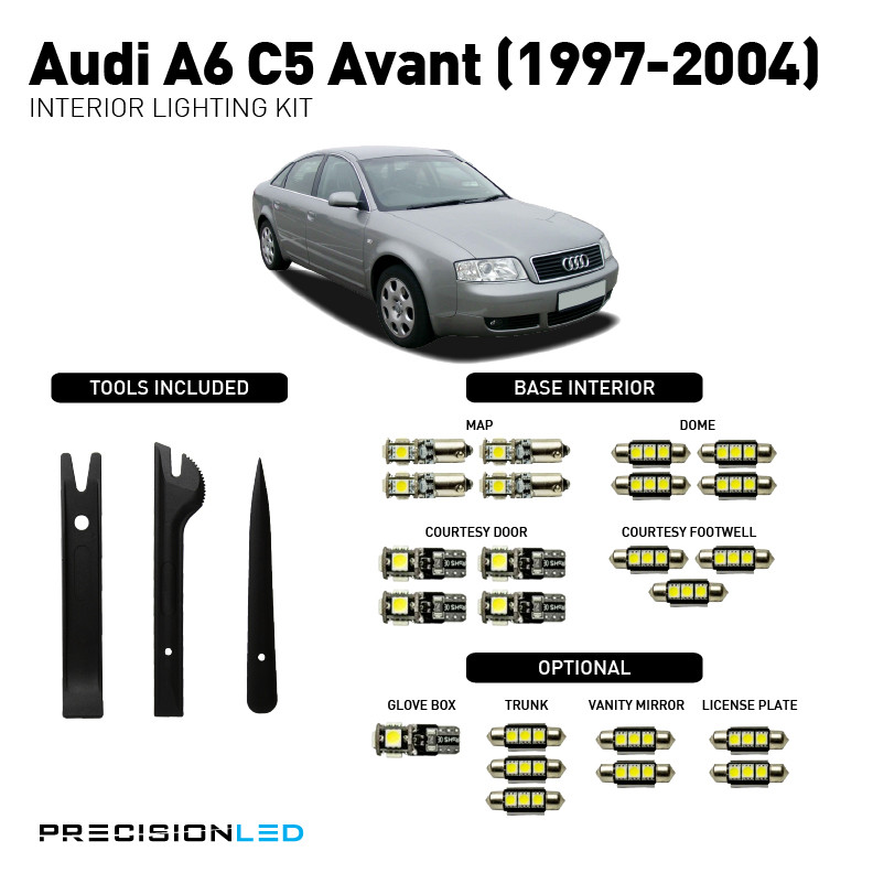 Audi A6 C5 LED Interior Package (1997-2004)