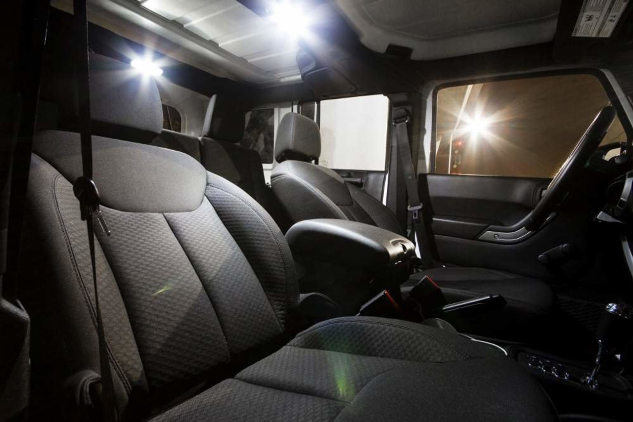 Jeep Wrangler JK Premium LED Interior Lighting Package 2015, 2014, 2013,  2012